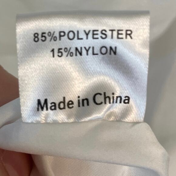 NWT, Princess Polly, Size 8, White Contessa Mini Dress, Cowl Back, Goddess Cloud - Picture 5 of 7